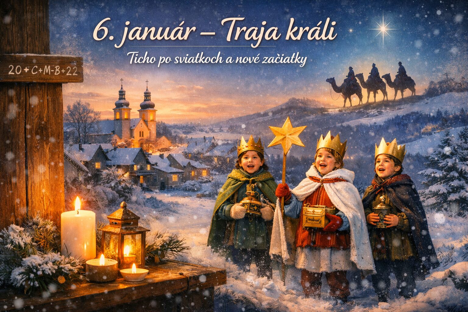 6. január – Traja králi: ticho po sviatkoch, svetlo a tradície doma aj vo svete