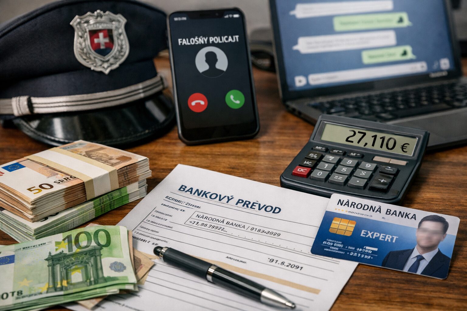 Falošný policajt a „pracovník NBS“ pripravili ženu o viac ako 27-tisíc eur