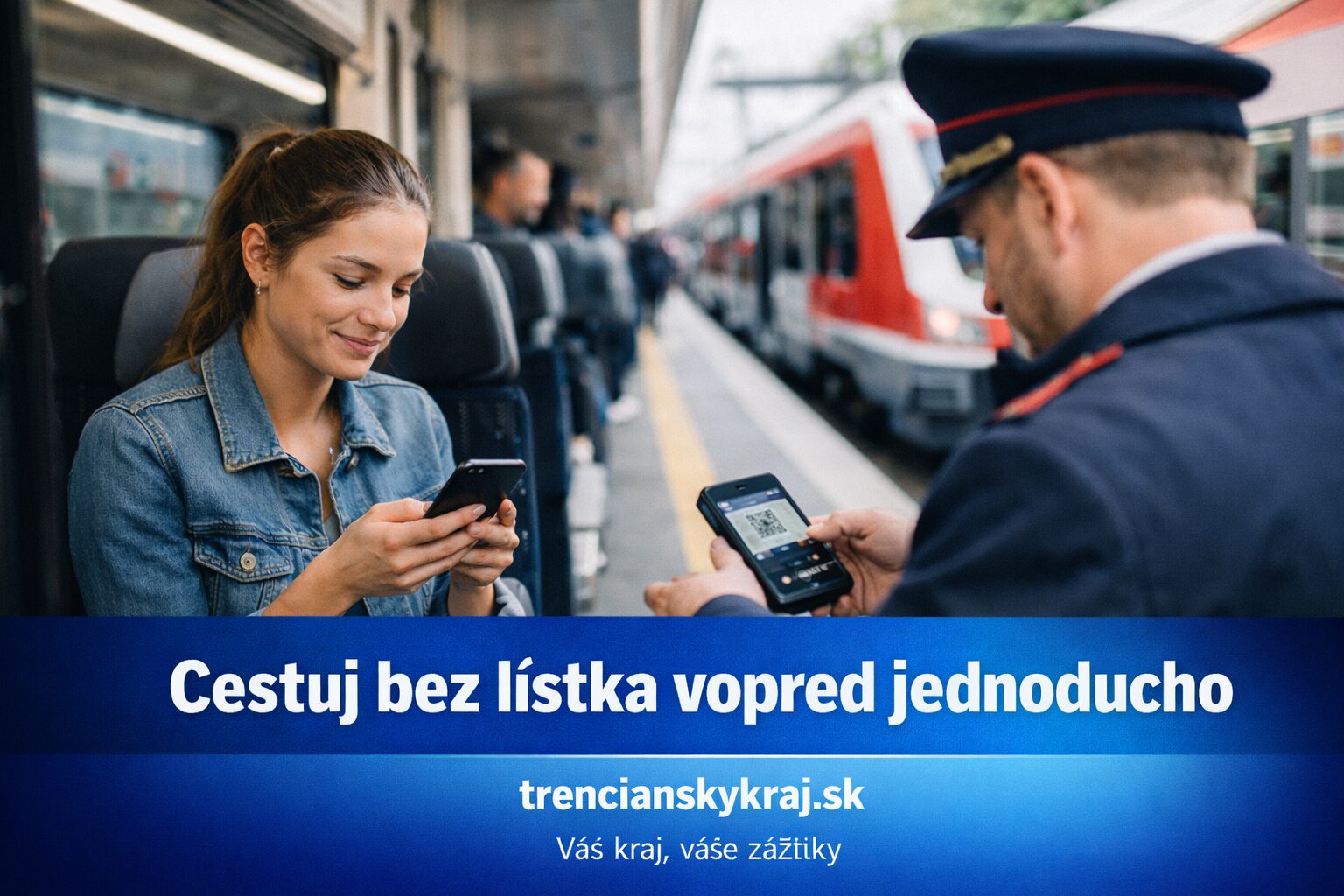 Železničná spoločnosť Slovensko spustila nákup lístkov cez aplikáciu FAIRTIQ. Stačí sa prihlásiť a cestovať