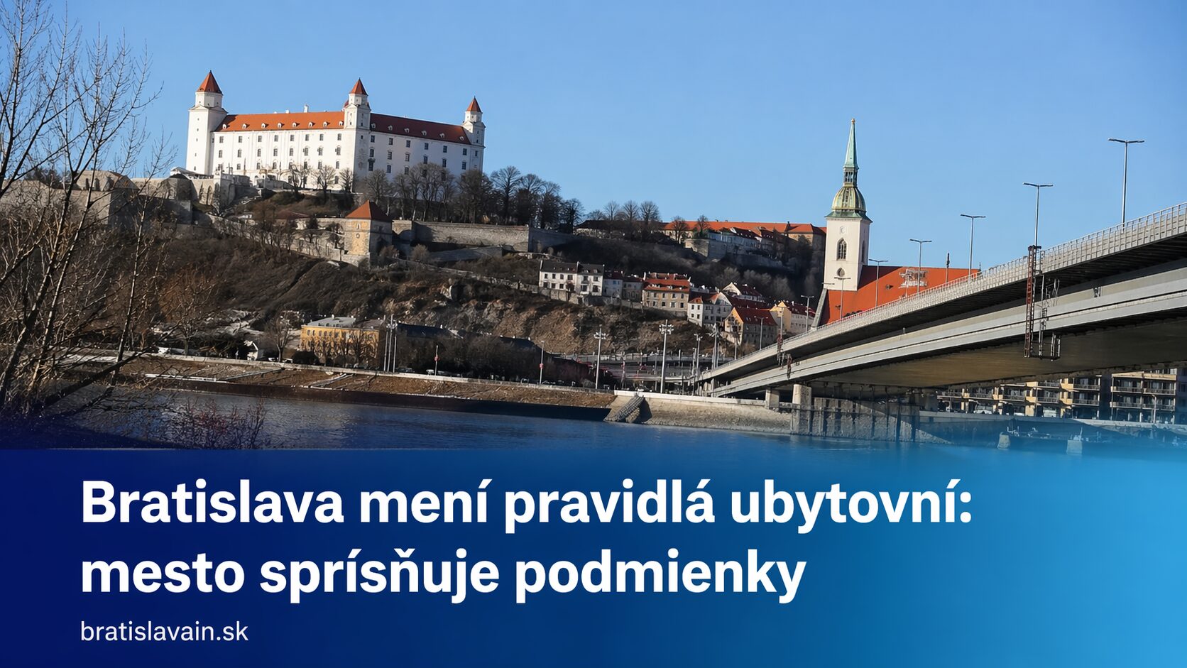 Bratislava mení pravidlá ubytovní: mesto chce lepšie reagovať na bytovú núdzu
