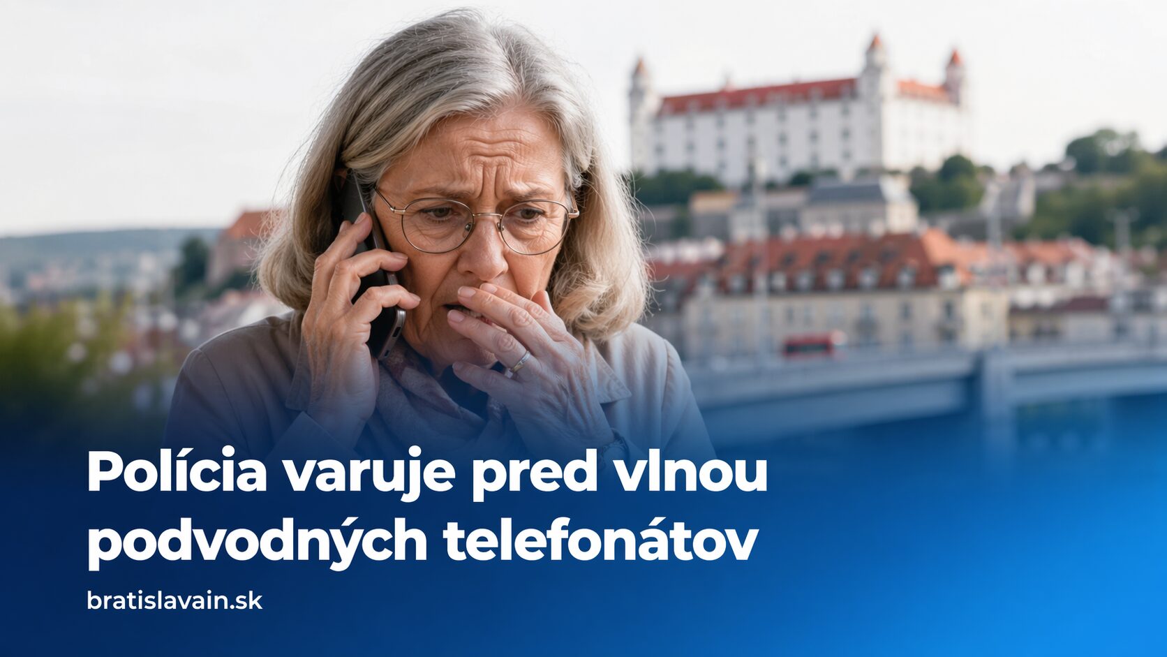 Bratislavská polícia varuje pred podvodnými telefonátmi. Na začiatku týždňa ich zaznamenali viac ako dvadsať
