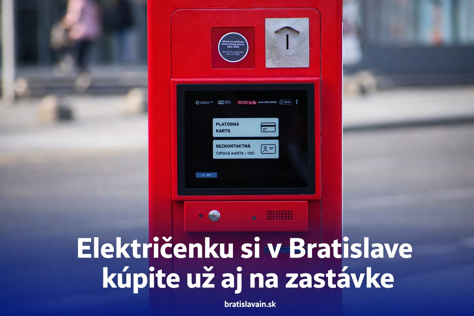 Električenku si v Bratislave kúpite už aj na zastávke. DPB sprístupnil desiatky nových predajných miest