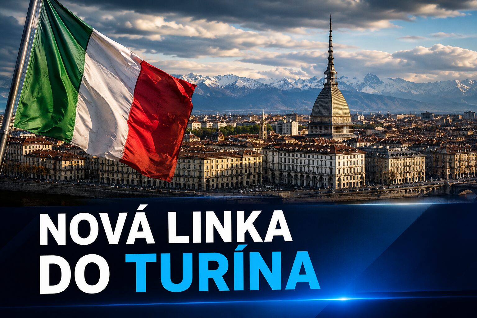 Nová letecká linka otvorí bránu do elegantného talianskeho mesta pod Alpami