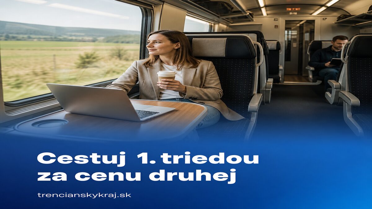 Narodeniny vo vlaku? ZSSK ponúka 1. triedu za cenu druhej
