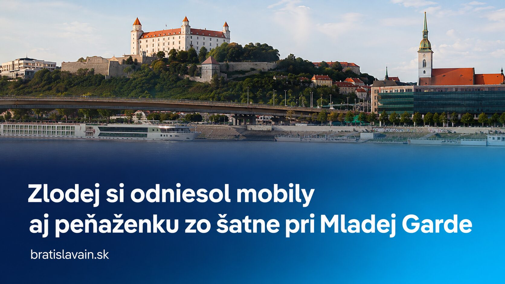 Zlodej si odniesol mobily aj peňaženku zo šatne pri Mladej Garde. Súd mu uložil viac ako tri roky