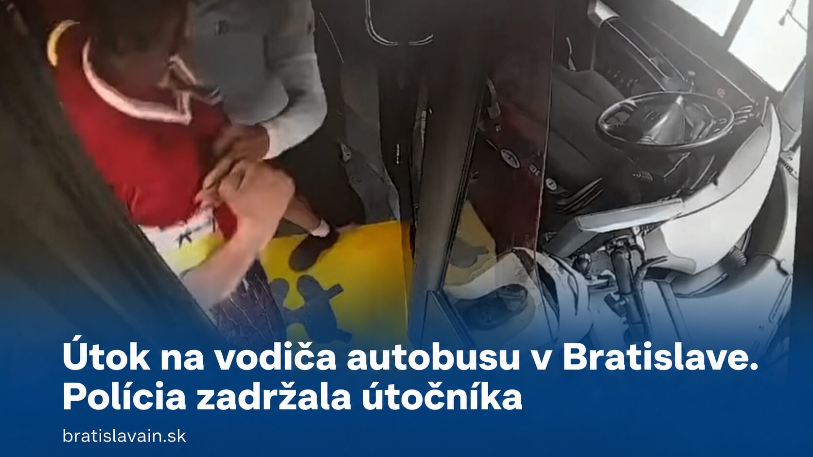 Cestujúci napadol vodiča autobusu počas jazdy. Polícia ho zadržala už na druhý deň