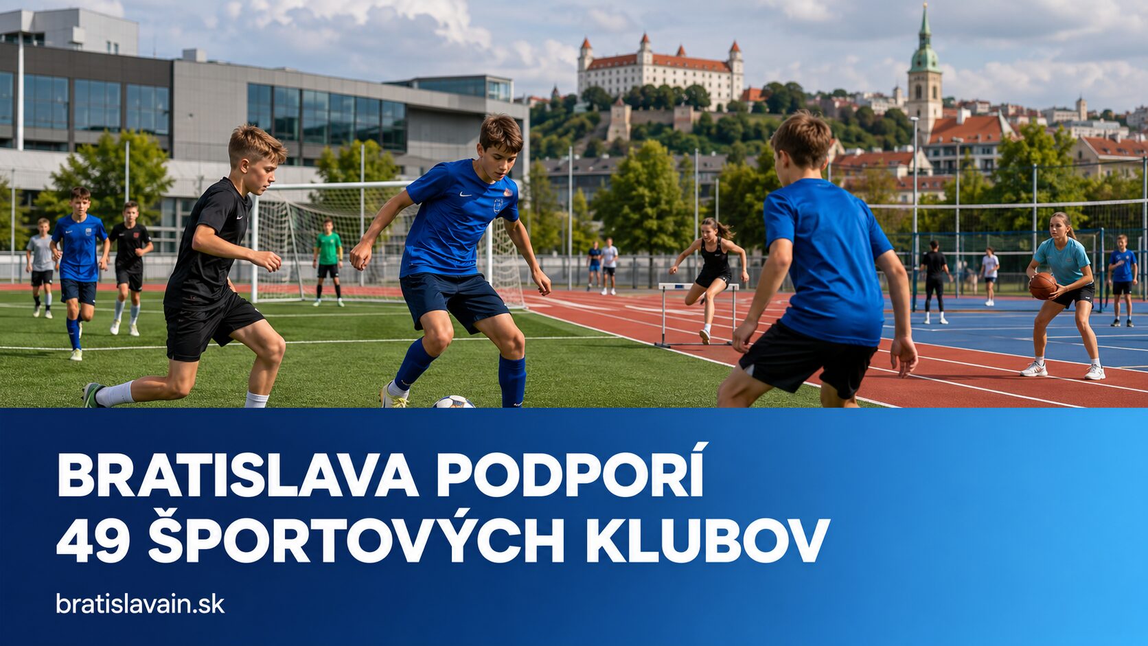 Bratislava rozdelila 200-tisíc eur na šport detí a mládeže. Dotáciu získalo 49 klubov