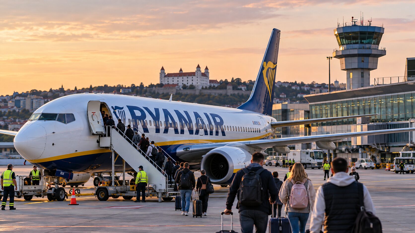 Bratislavské letisko posilňuje na úkor Viedne. Ryanair rozširuje základňu, Rakúšania žiadajú zrušenie leteckej dane