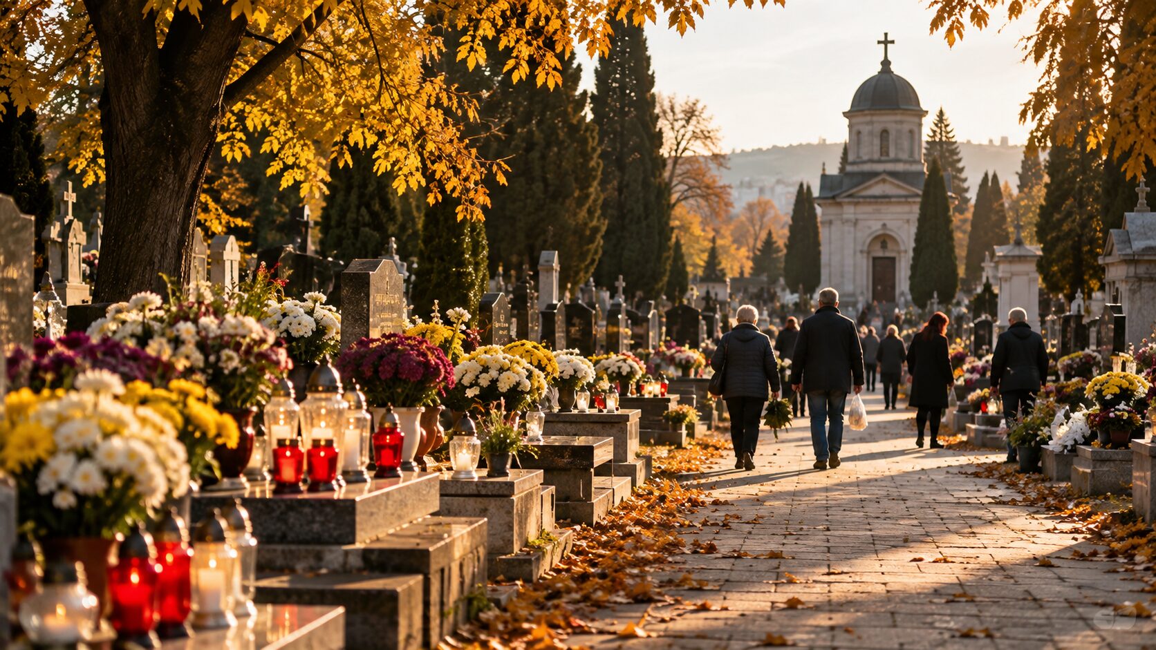 Dušičky v Bratislave: Cintoríny budú otvorené dlhšie, návštevníkom pomôžu aj bezplatné elektromobily