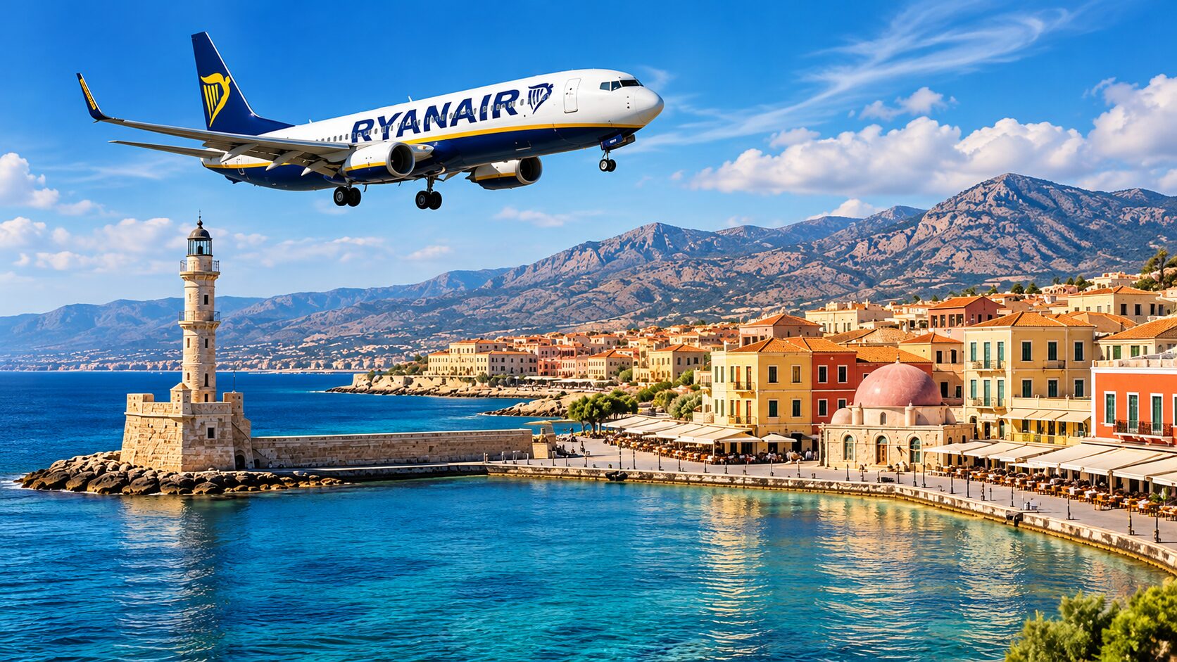 Ryanair spúšťa novú linku z Bratislavy na Krétu. Chania láka nádhernými plážami aj gréckou atmosférou