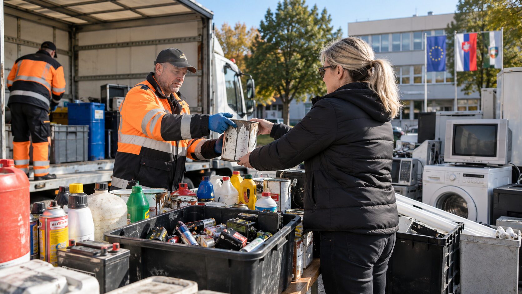 Bratislava ponúka bezplatný zber nebezpečného odpadu. Obyvatelia môžu priniesť farby, batérie aj staré spotrebiče